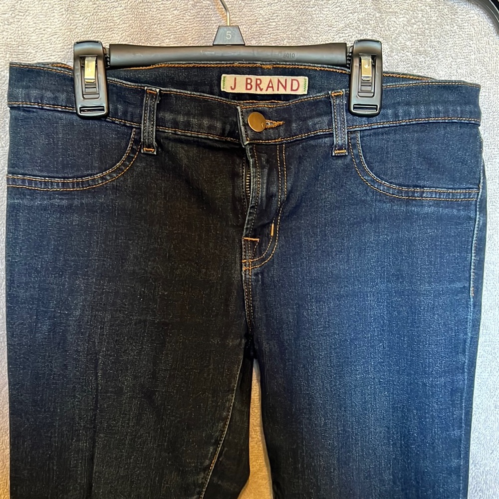 Super skinny blue jeans